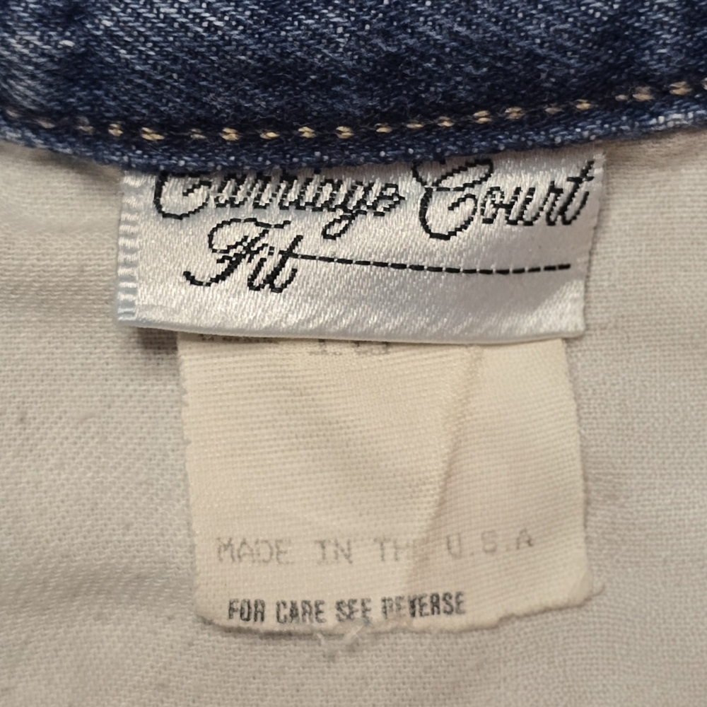 Vintage Carriage Court Mom Jeans | High Waist Straight Leg | L - Picture 3 of 10
